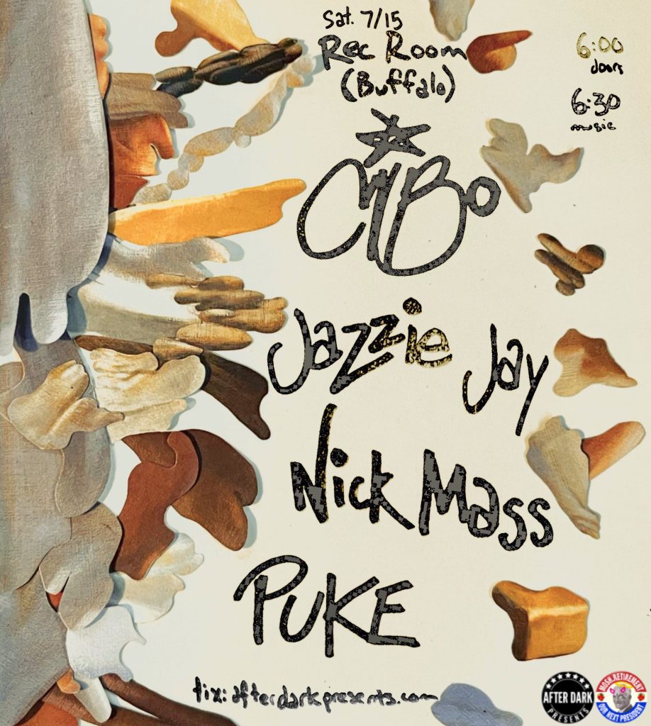 Read more about the article Cibo @ Rec Room w/ Jazzie Jay, Nick Mass and PUKE