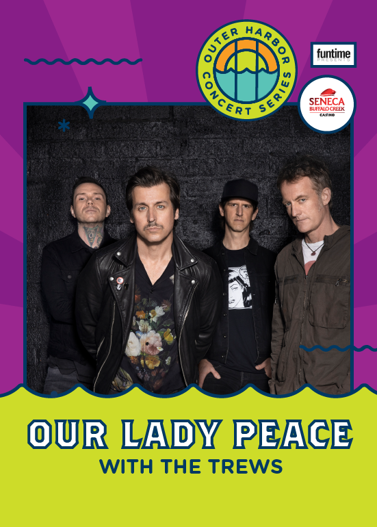 Read more about the article Our Lady Peace w/ The Trews @ Buffalo Outer Harbor