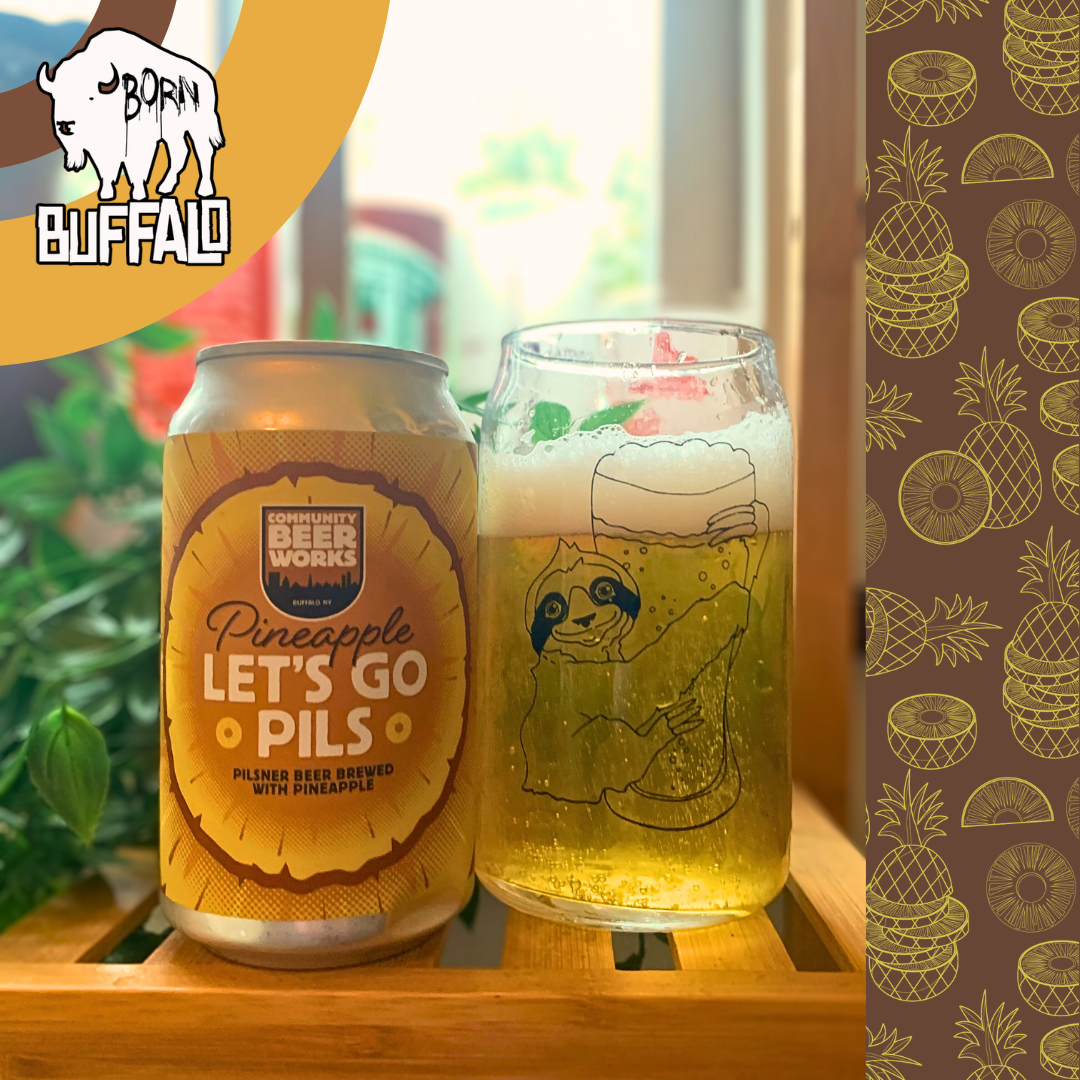 Brews in the Buff : Pineapple Let's Go Pils by CBW
