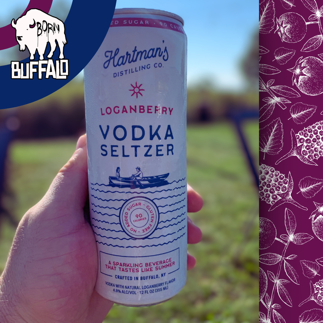 Brews in the Buff : Loganberry Vodka Seltzer by Hartman's Distillery