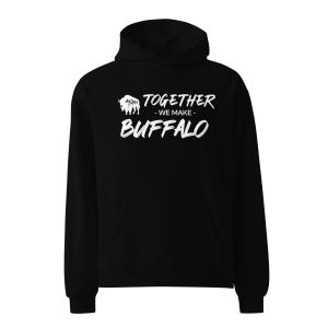 Together Buffalo oversized hoodie