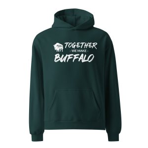 Together Buffalo oversized hoodie