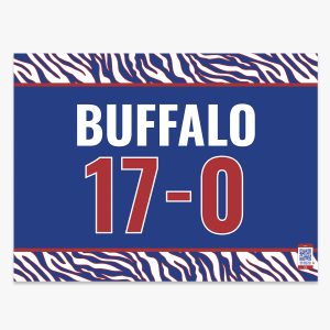 Lawn Sign Fundraiser: Buffalo 17-0