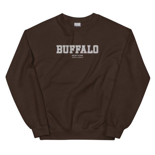 Embroidered Buffalo, NY Unisex Sweatshirt - Image 6