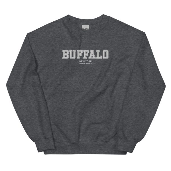 Embroidered Buffalo, NY Unisex Sweatshirt - Image 12