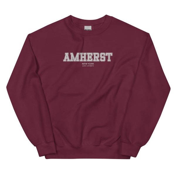 Embroidered Amherst Unisex Sweatshirt - Image 7