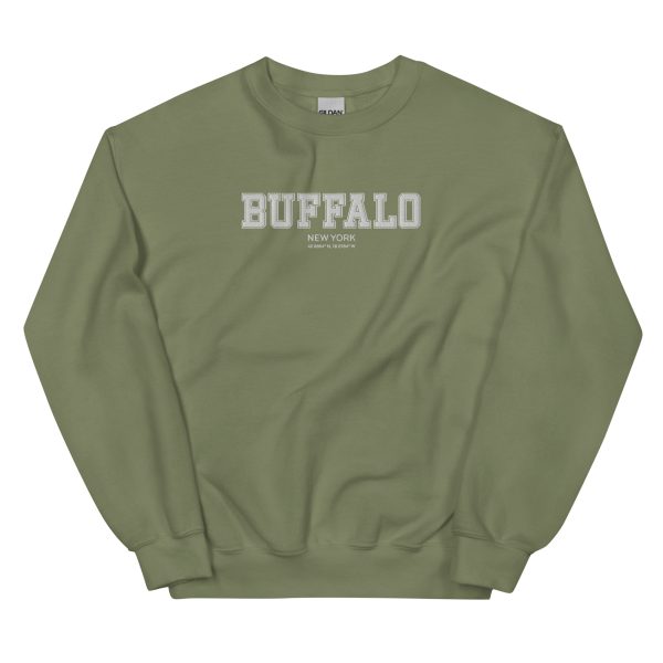 Embroidered Buffalo, NY Unisex Sweatshirt