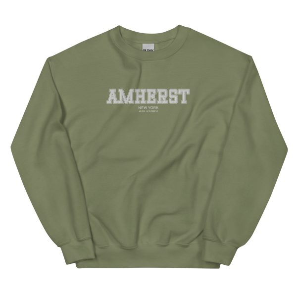 Embroidered Amherst Unisex Sweatshirt - Image 15