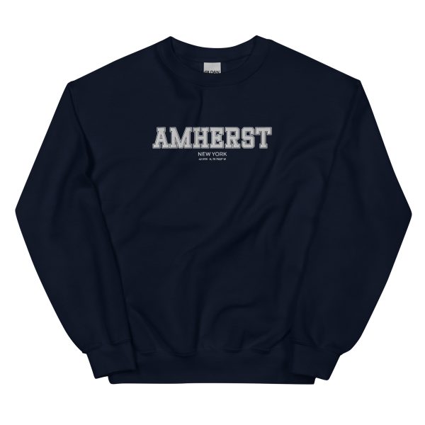 Embroidered Amherst Unisex Sweatshirt - Image 3