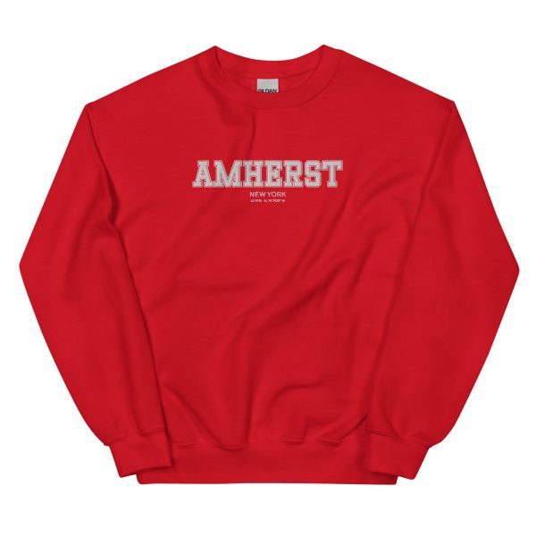 Embroidered Amherst Unisex Sweatshirt - Image 9