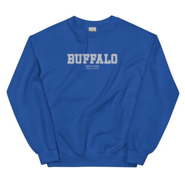 Embroidered Buffalo, NY Unisex Sweatshirt - Image 14