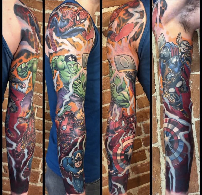 The Tilted Rose Tattoo