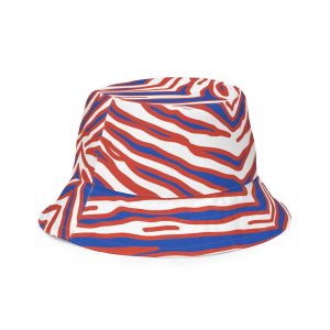 Bills/Sabres Zebra Reversible bucket hat