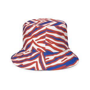 Bills/Sabres Zebra Reversible bucket hat
