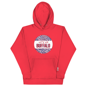 Let’s Go Buffalo Zebra Unisex Hoodie