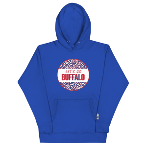 Let’s Go Buffalo Zebra Unisex Hoodie