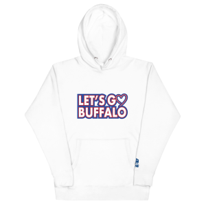 Let’s Go Buffalo Heart Unisex Hoodie