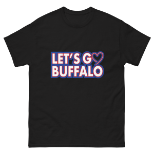 Let’s Go Buffalo Heart Unisex Classic Tee