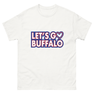 Let’s Go Buffalo Heart Unisex Classic Tee