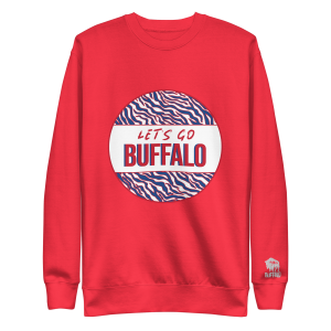 Let’s Go Buffalo Zebra Unisex Premium Sweatshirt