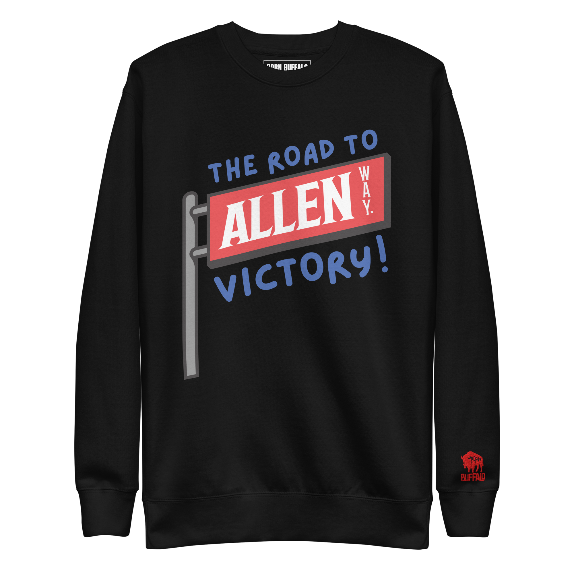 Allen Way Unisex Premium Sweatshirt - Image 2