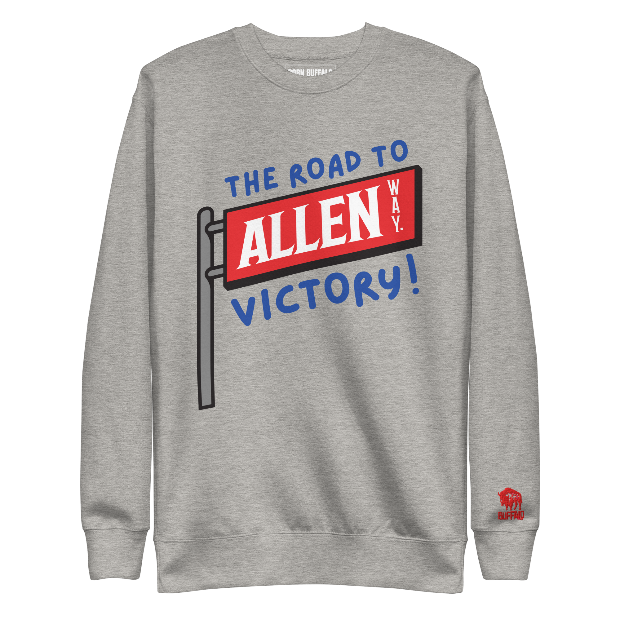 Allen Way Unisex Premium Sweatshirt - Image 3