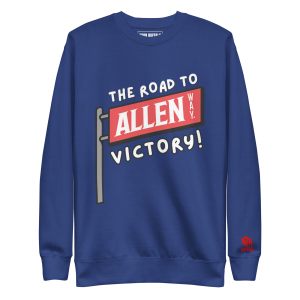 Allen Way (Color 2) Unisex Premium Sweatshirt